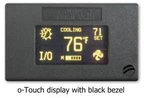 the o-touch display from iMarine Airconditioning